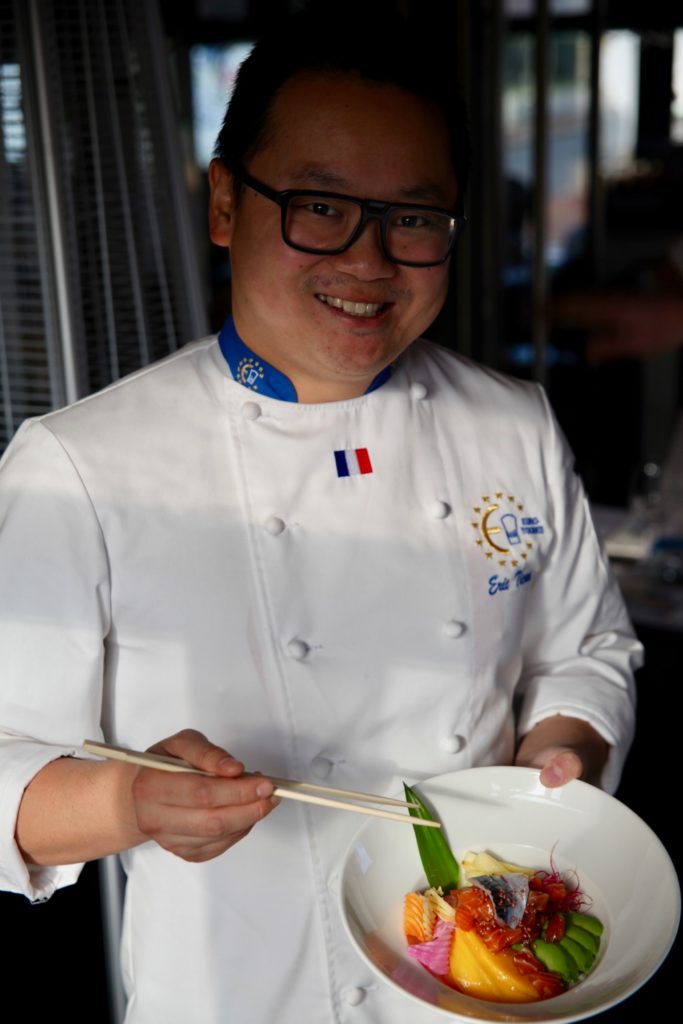 Le maître sushi Eric TICANA