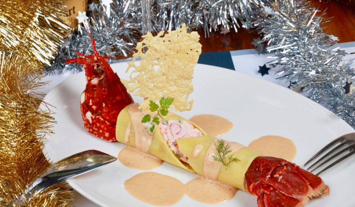 Menu reveillon homard 2018