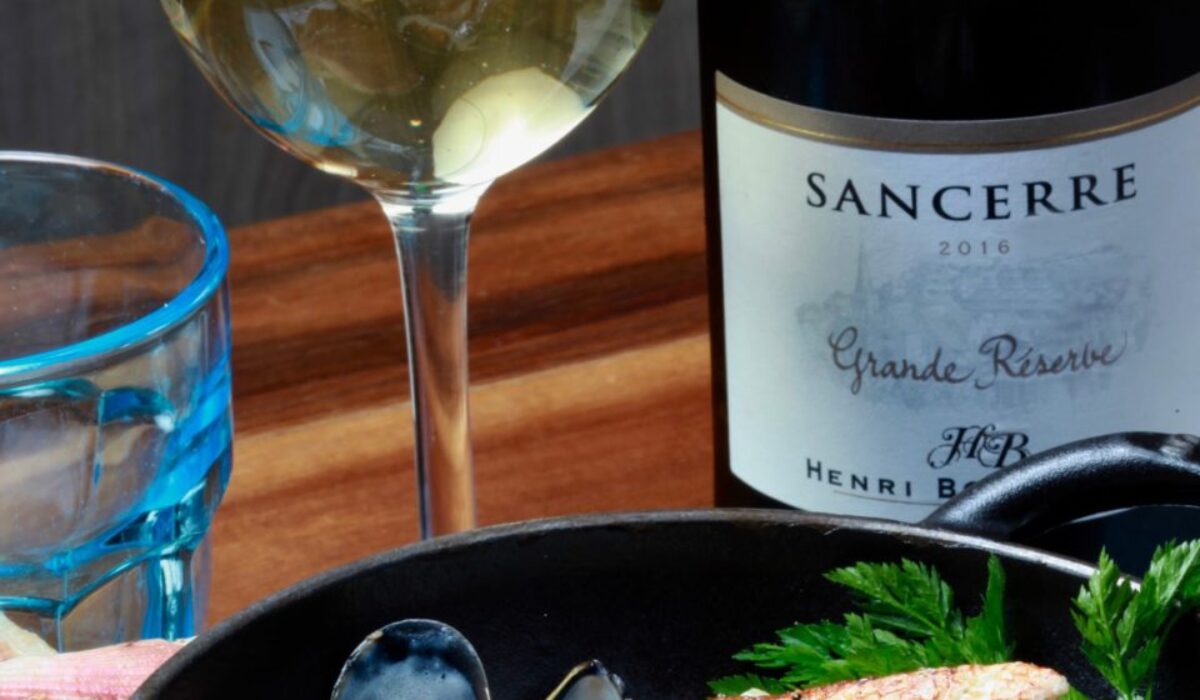 Vin et produits de la mer