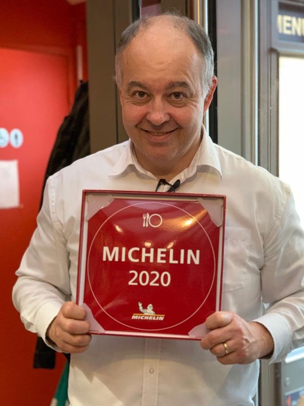 Chef M. Teissonnière du restaurant Le Baligan à Cabourg