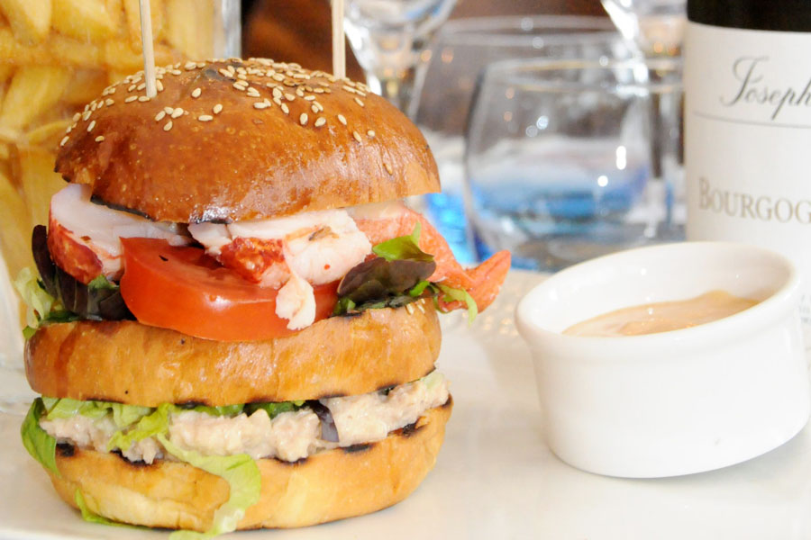 burger de homard