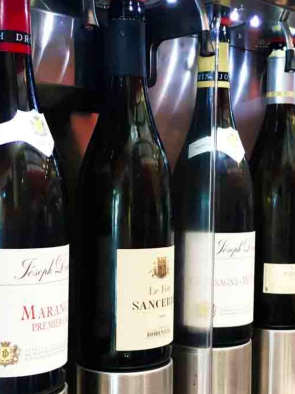 Vins proposés au Baligan restaurant à Cabourg