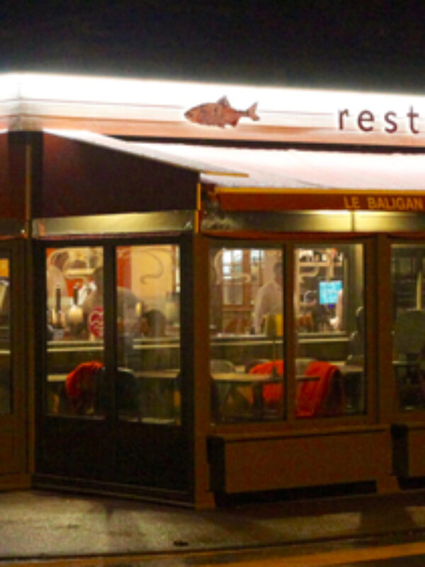 Restaurant à Cabourg Le Baligan de nuit