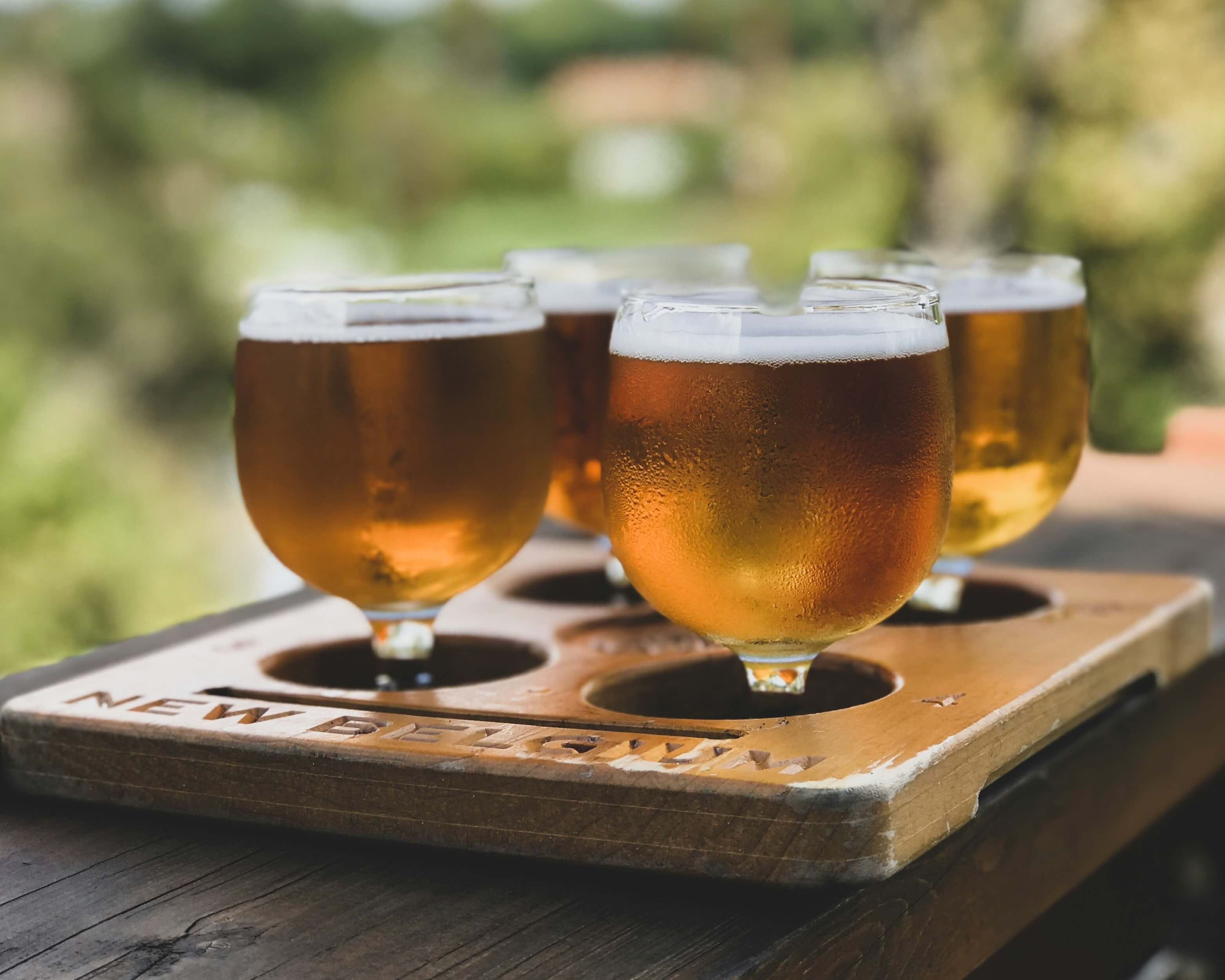 verres de bieres aperitif