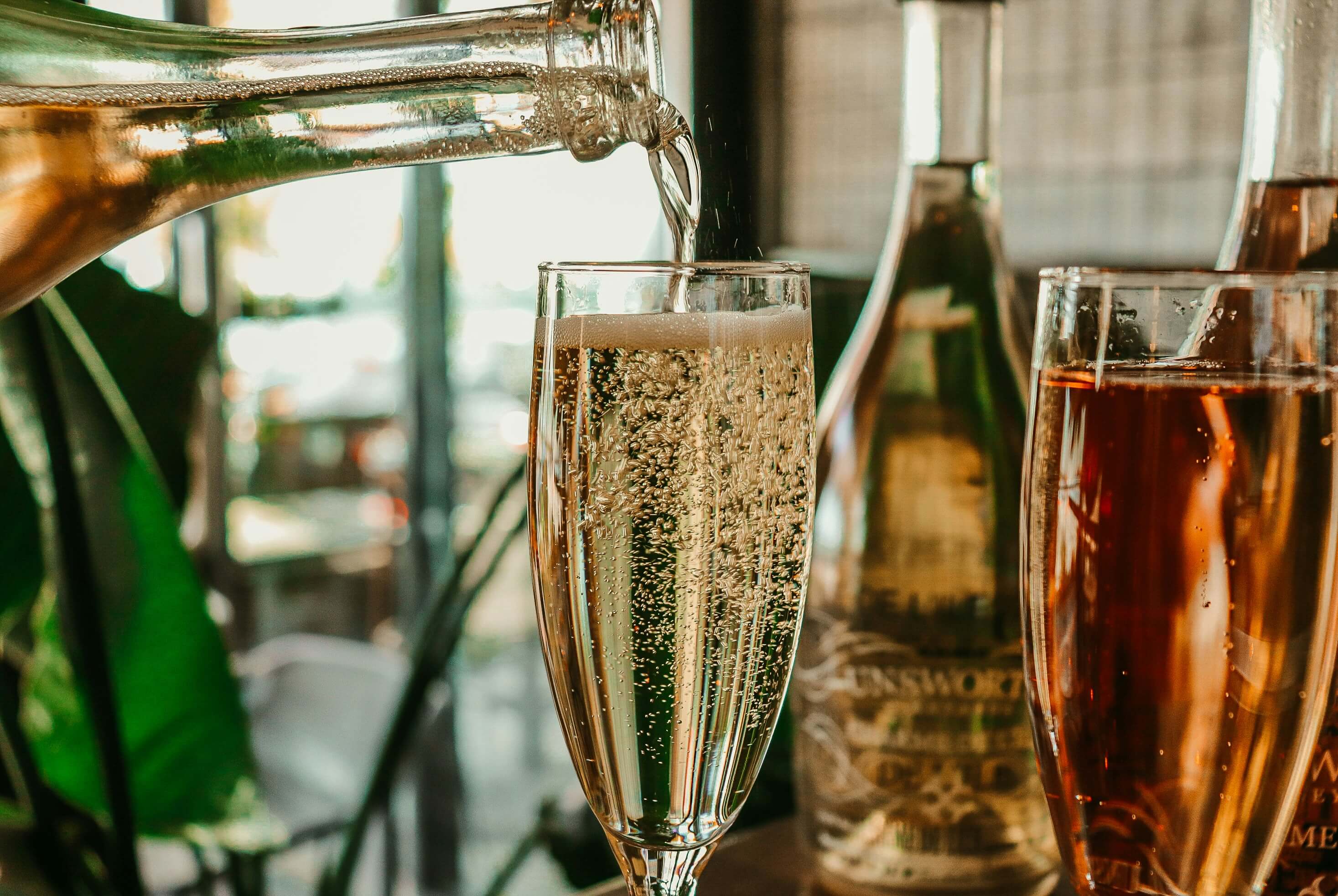 verres de champagne