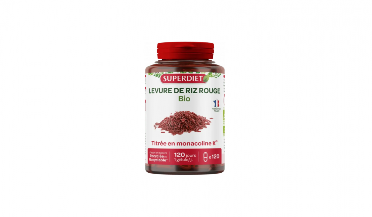 levure de riz rouge 120gel