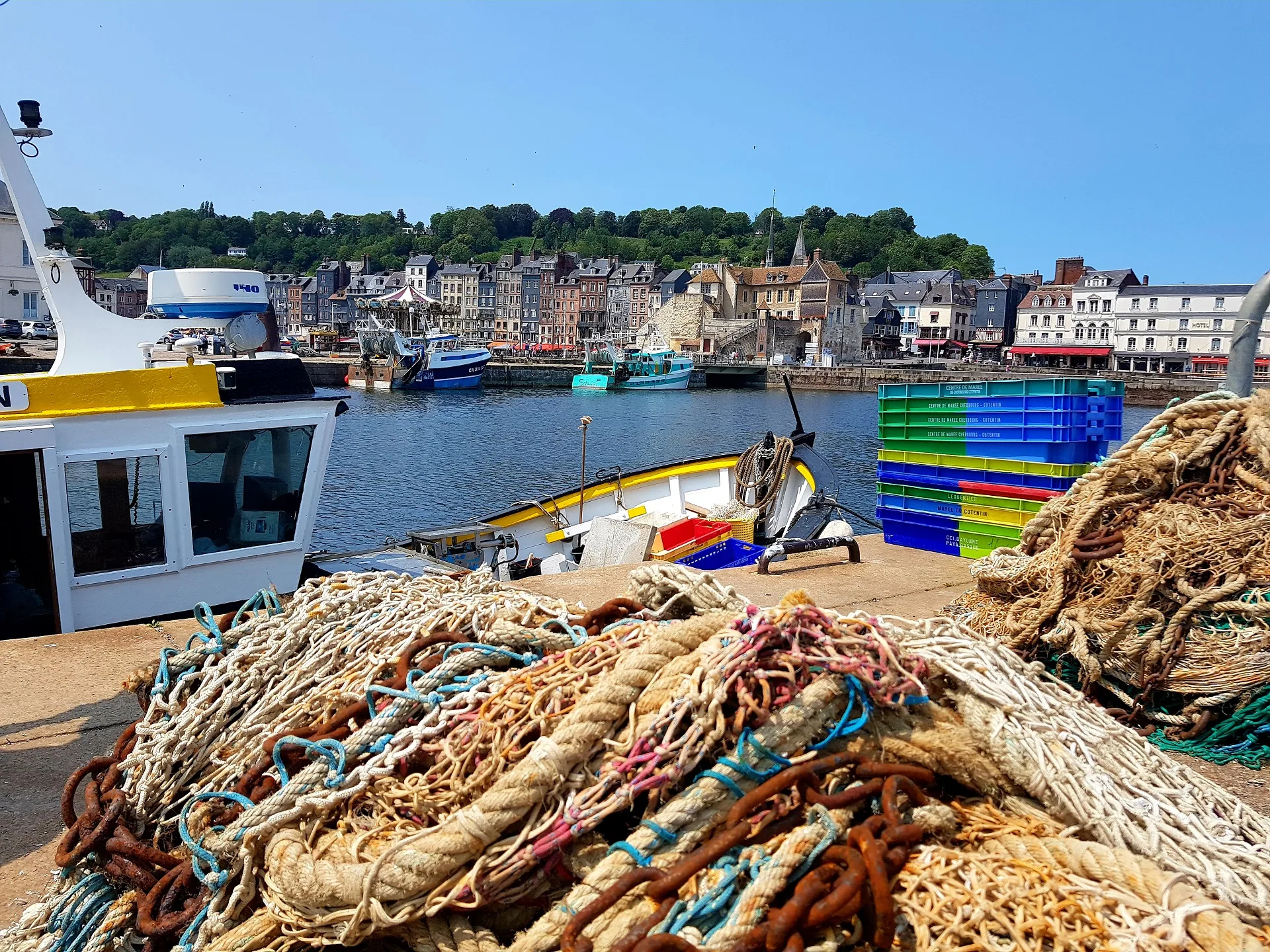 port de peche normandie